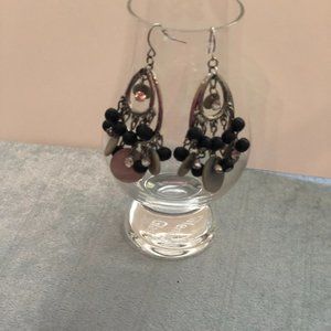 Oval Double Hoop Earrings